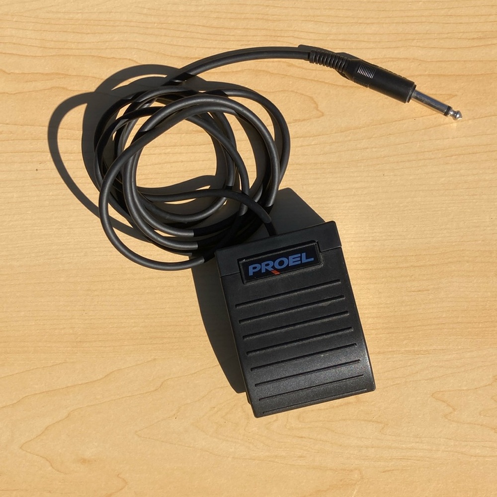 Proel keyboard sustain pedal